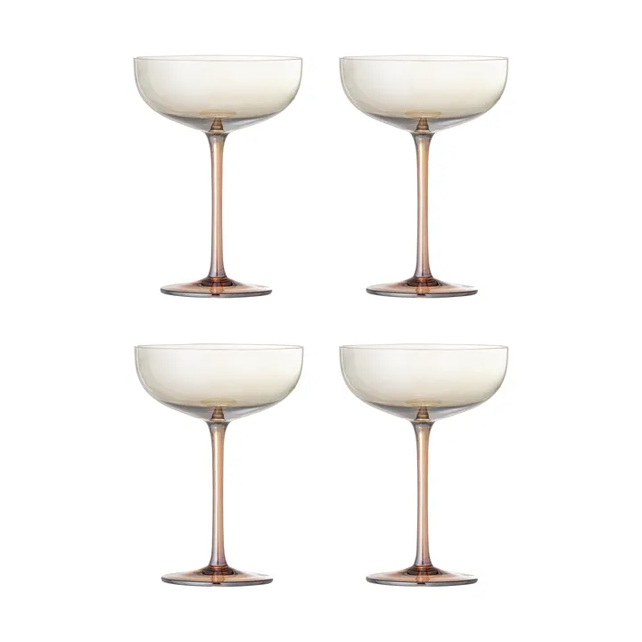 Aston cocktailglass 4-pakning - Bronse - Bloomingville