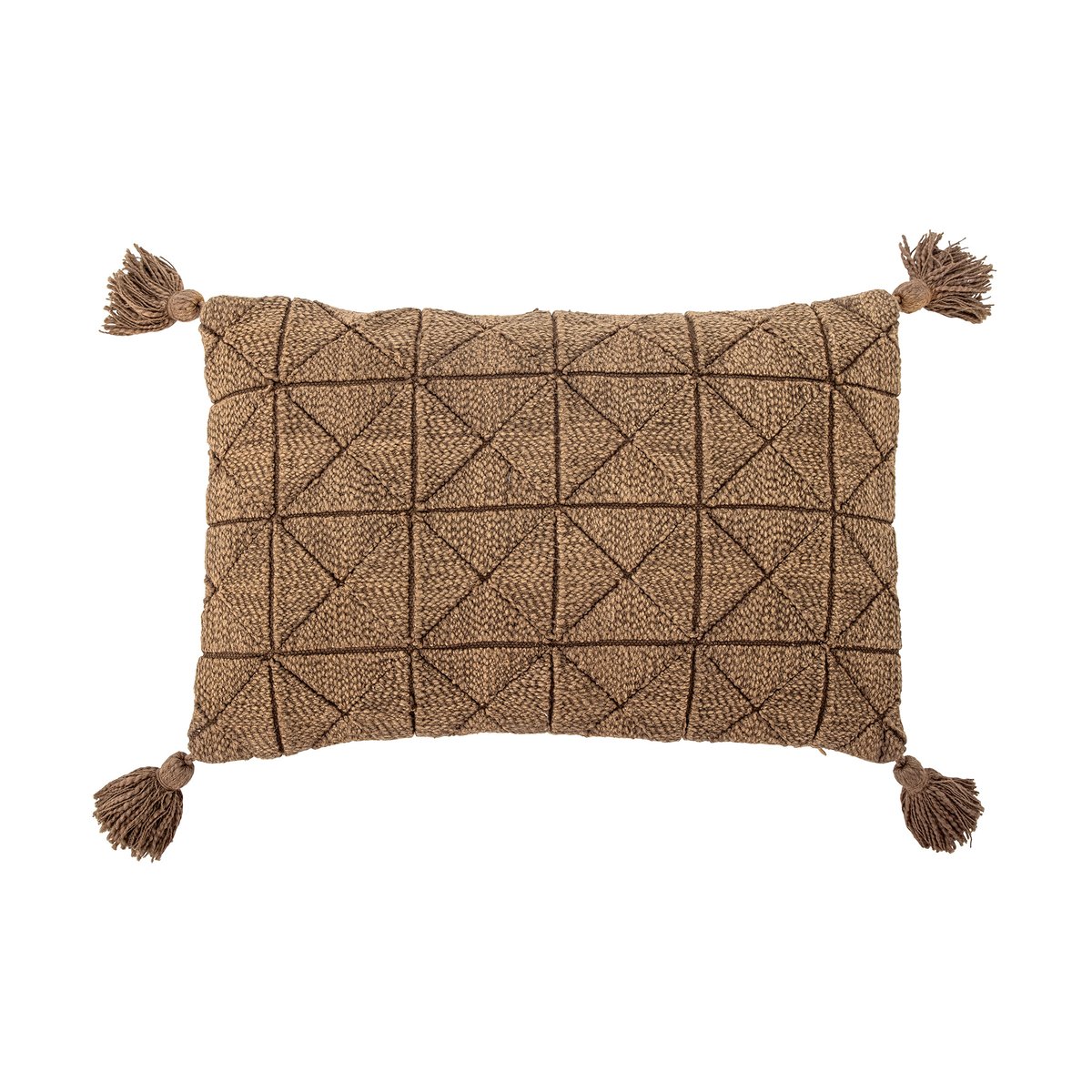 Bilde av Bloomingville Auna pute 30 x 45 cm Brun