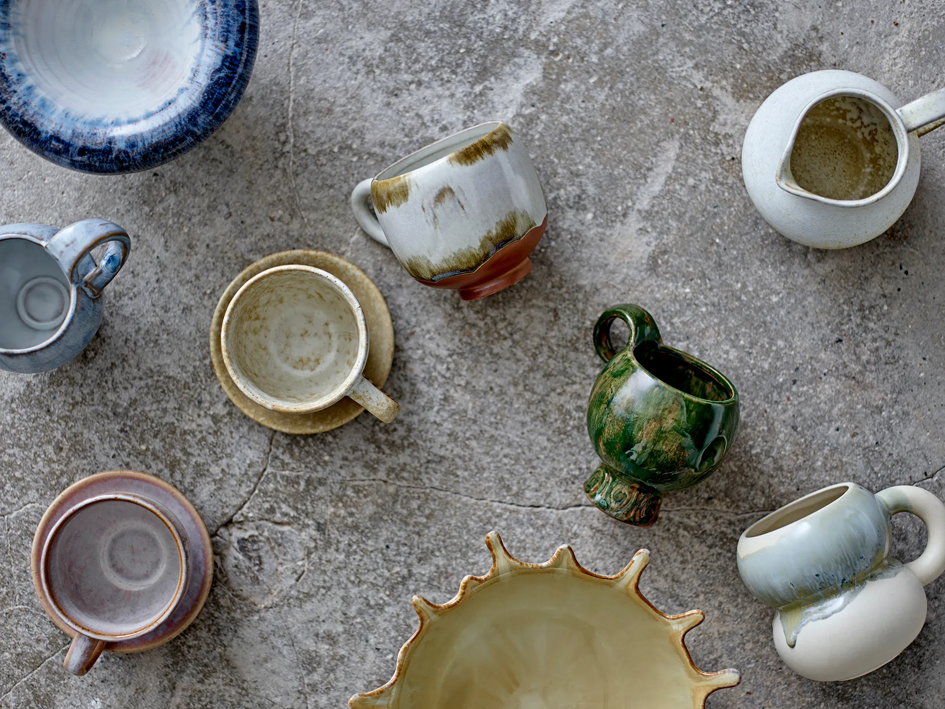 Avonlea kopp 4-pk, Grønn Bloomingville