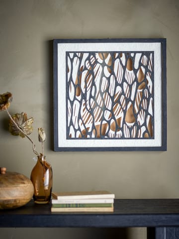 Barlin tavle 37,5x37,5 cm - Brun-svart - Bloomingville