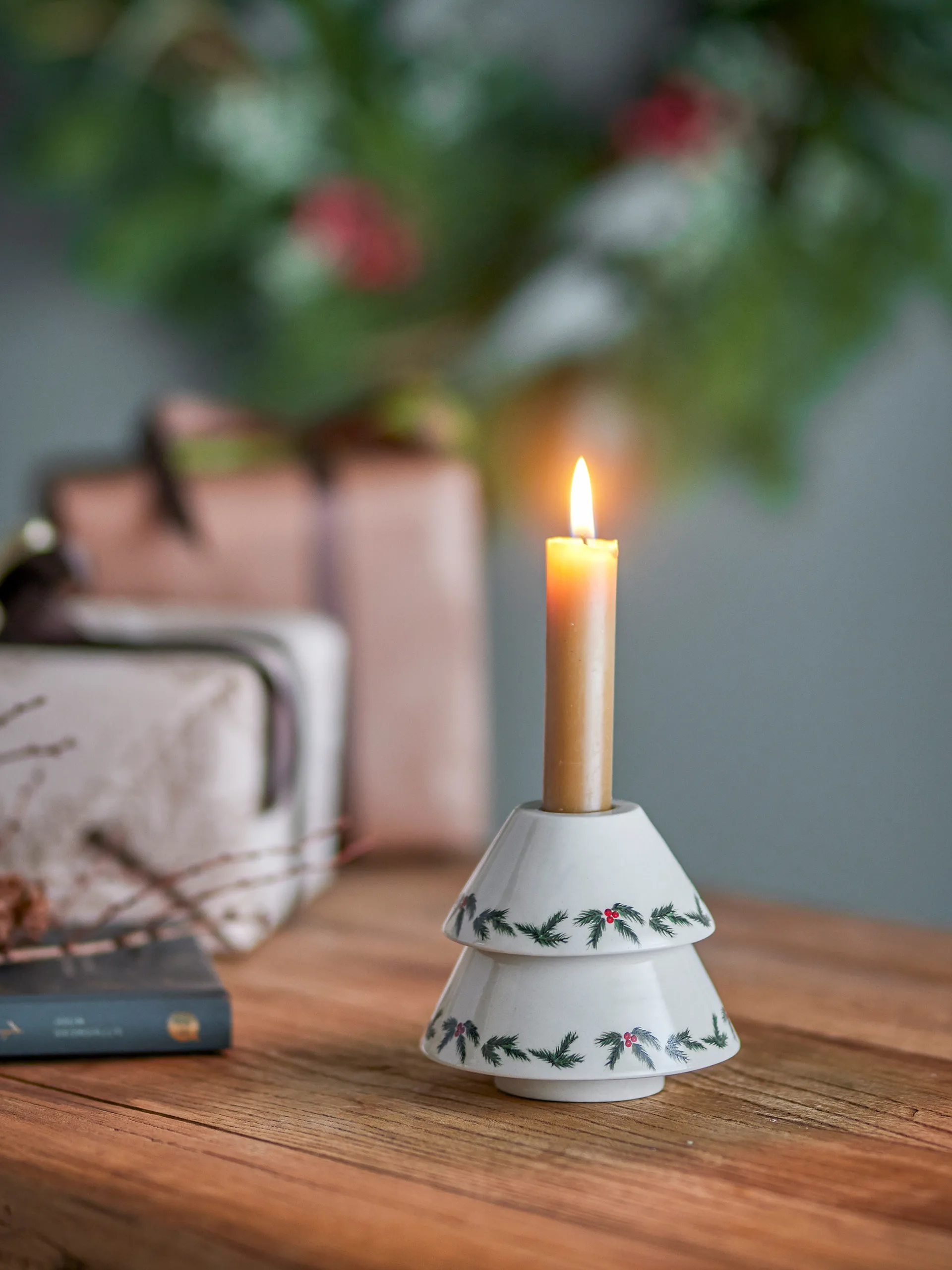 Berry lysestake Ø10 cm, Hvit Bloomingville