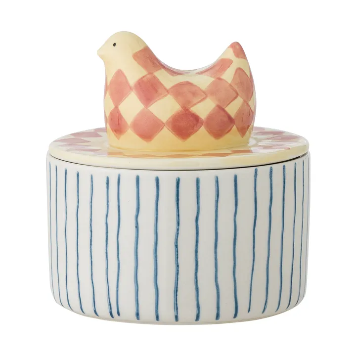 Biona skål med lokk Ø11 cm - Rose - Bloomingville