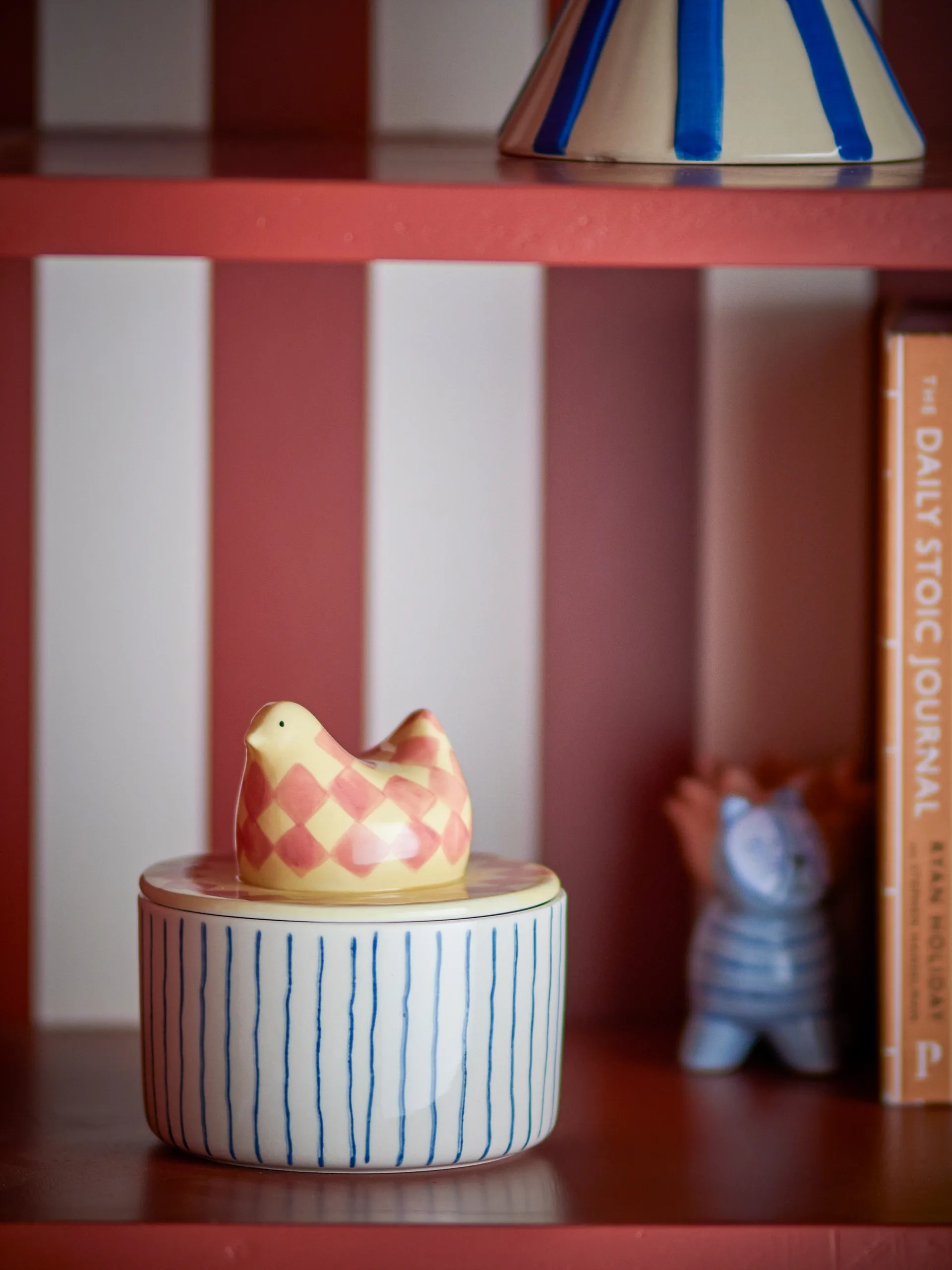 Biona skål med lokk Ø11 cm, Rose Bloomingville