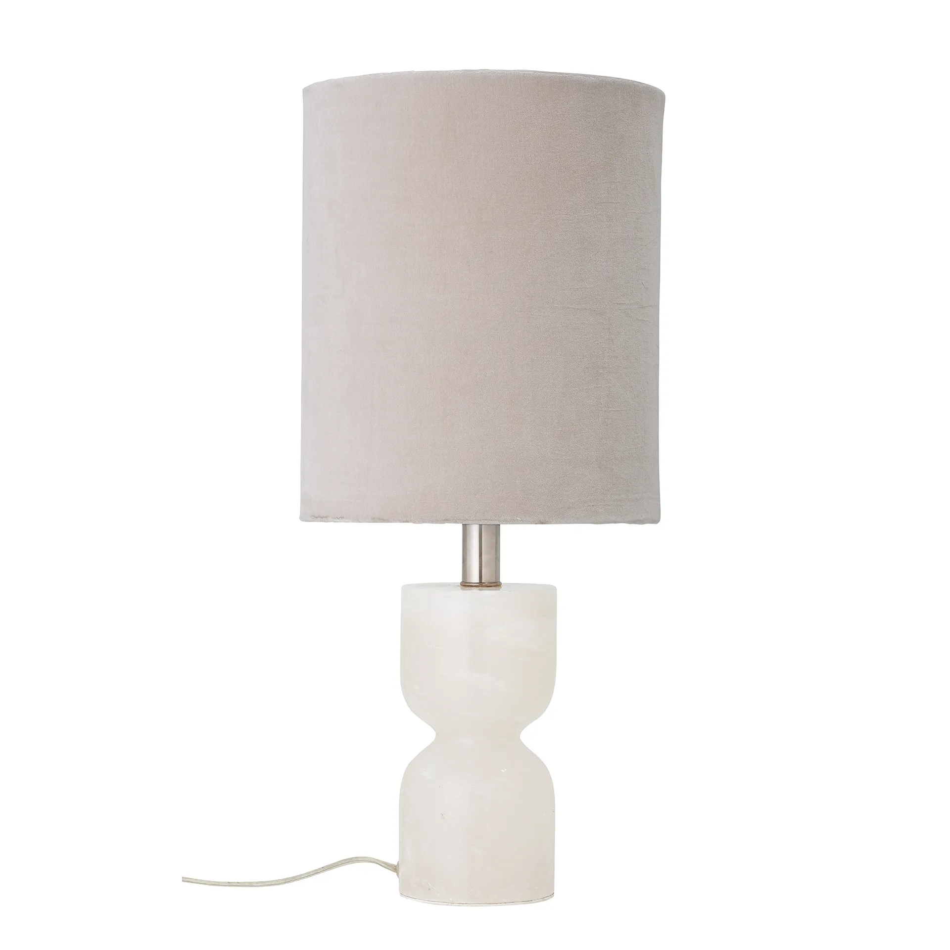 Bloomingville bordlampe alabaster 59 cm, Natur Bloomingville