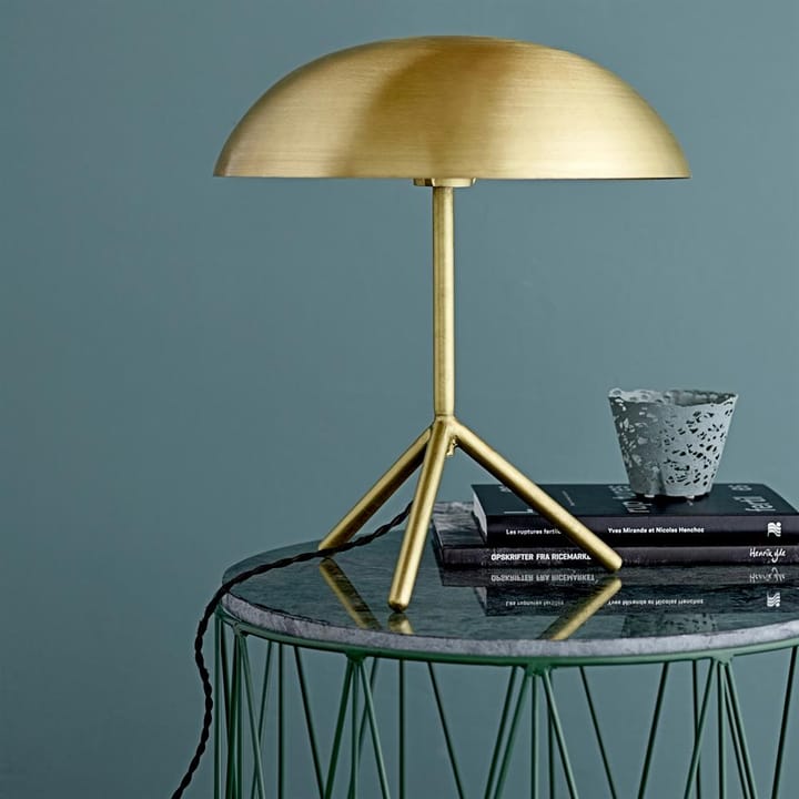 Bloomingville bordlampe med stativ, gull Bloomingville