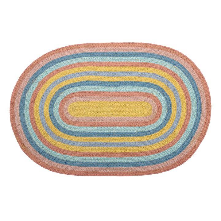 Bloomingville gulvteppe regnbue jute, Multi Bloomingville