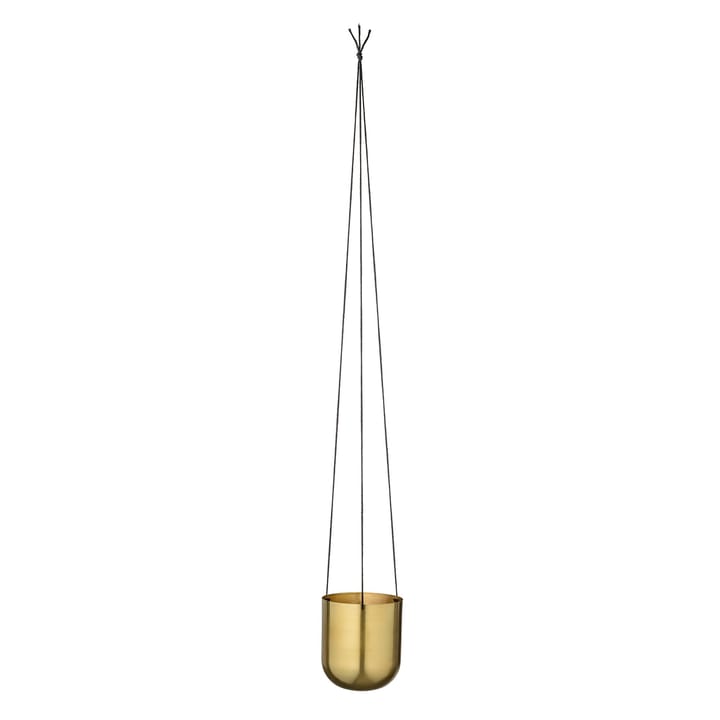 Bloomingville hengende krukke metall Ø13.5 cm, messing Bloomingville