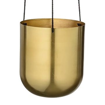 Bloomingville hengende krukke metall Ø13.5 cm - messing - Bloomingville