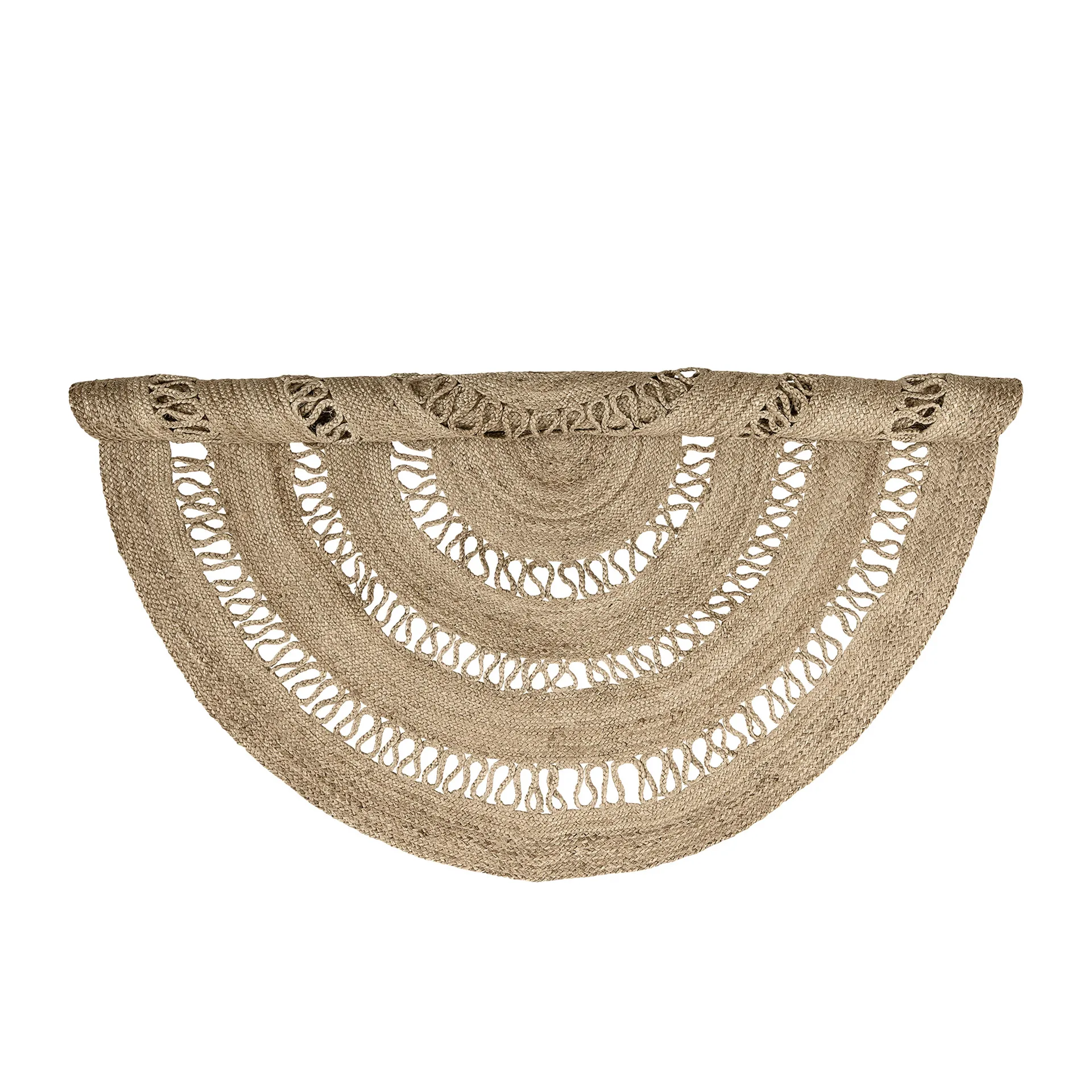 Bloomingville jutegulvteppe rund Ø182 cm, natur Bloomingville