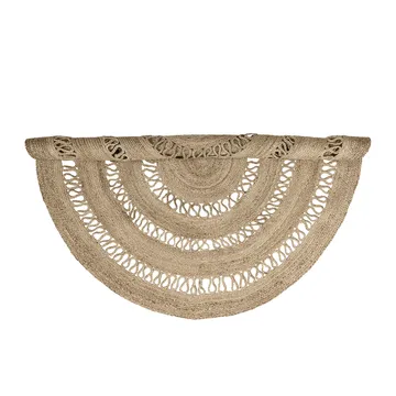 Bloomingville jutegulvteppe rund Ø182 cm - natur - Bloomingville