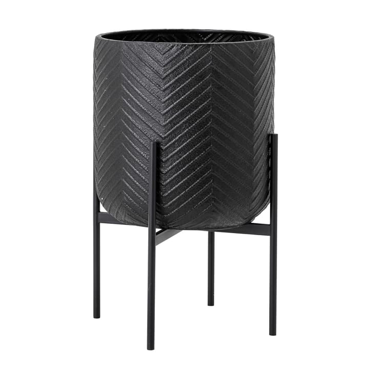 Bloomingville krukke med stativ Ø39 cm, Svart Bloomingville