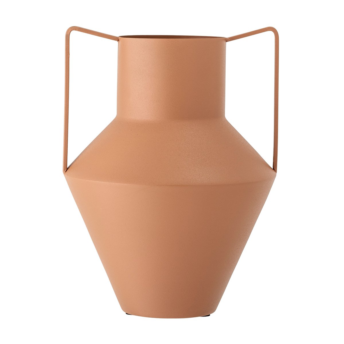 Bilde av Bloomingville Bloomingville metallvase med hank 34 cm Brun