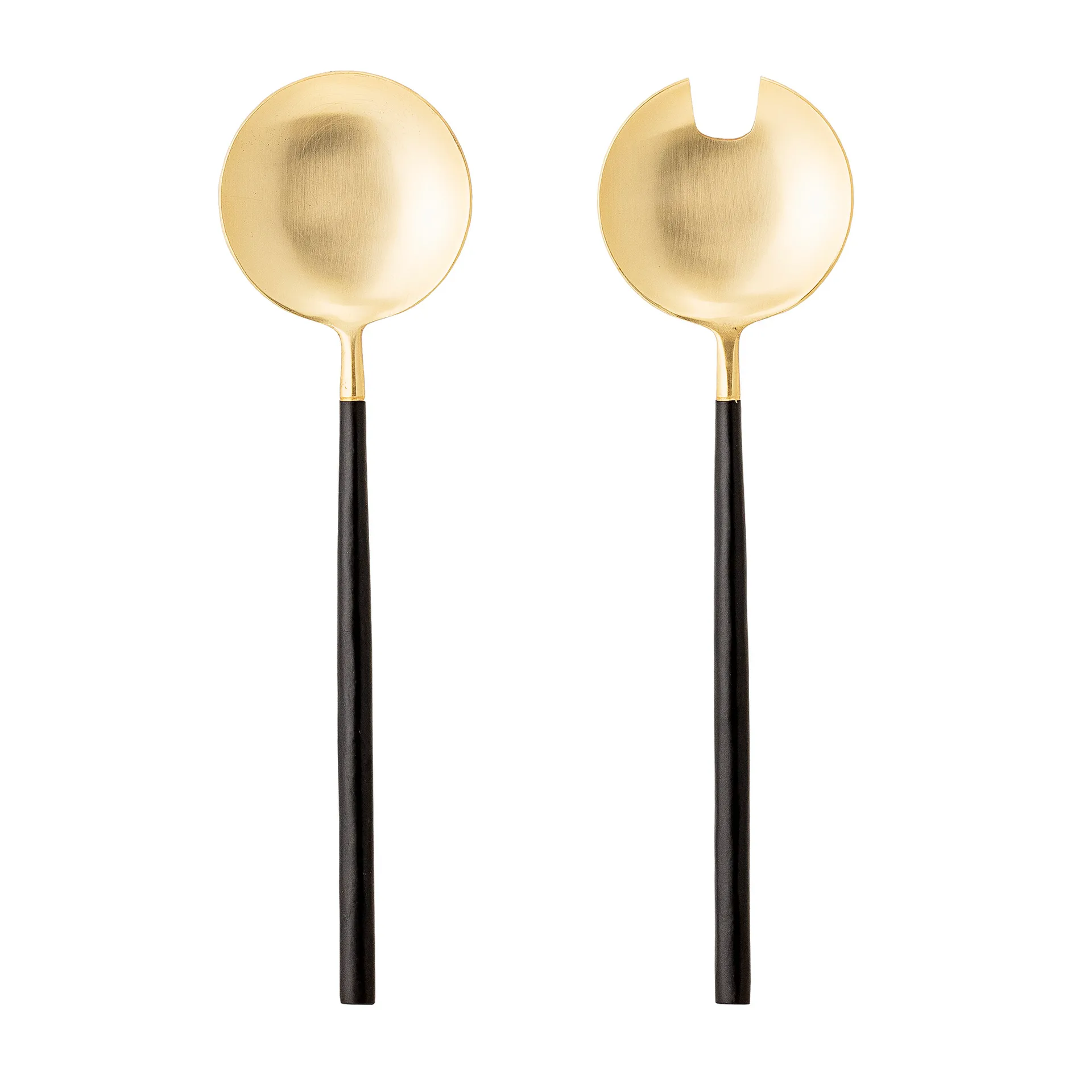 Bloomingville salatbestikk 2 deler, Svart-gull Bloomingville