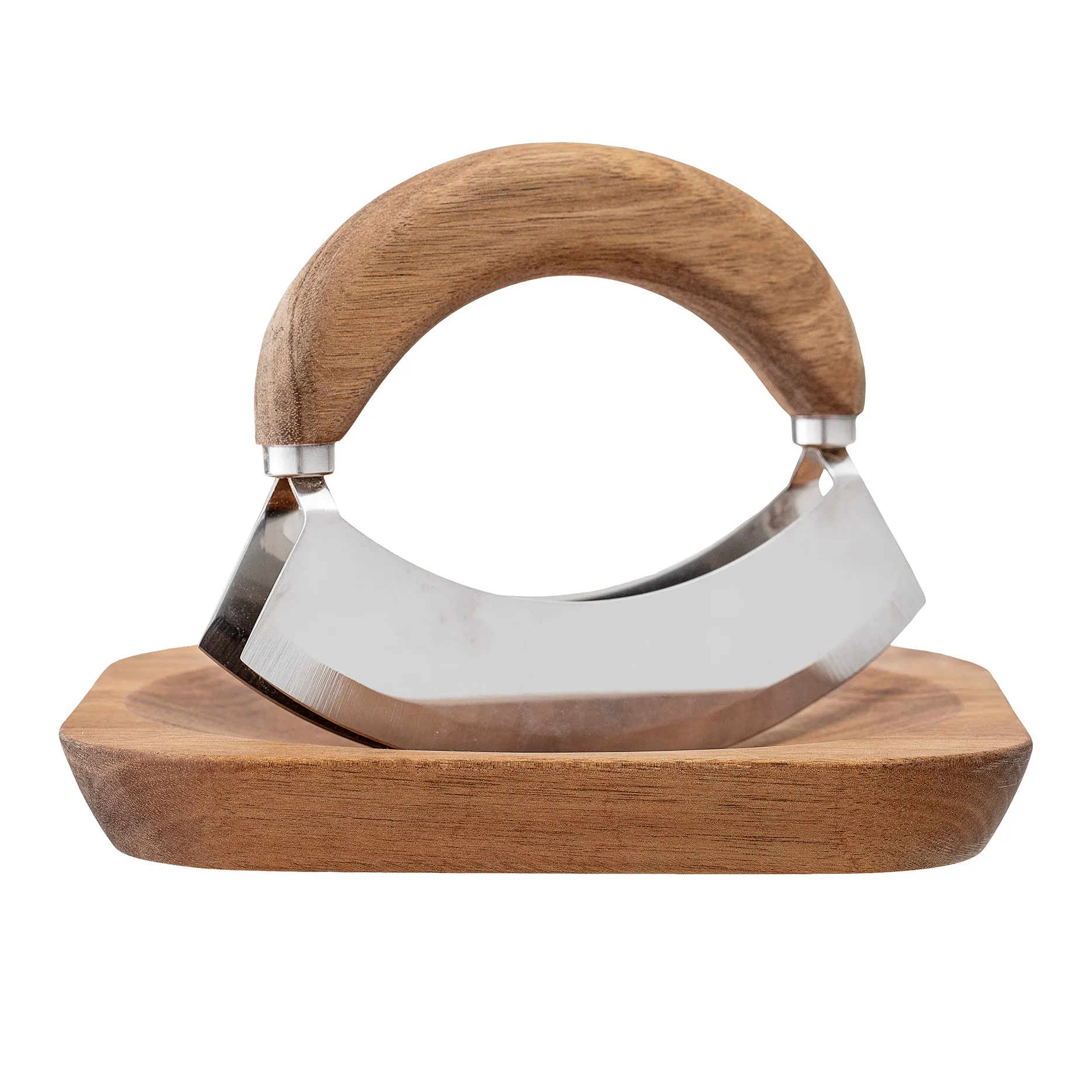 Bloomingville urtehakker med skjærefjøl, Akacia Bloomingville