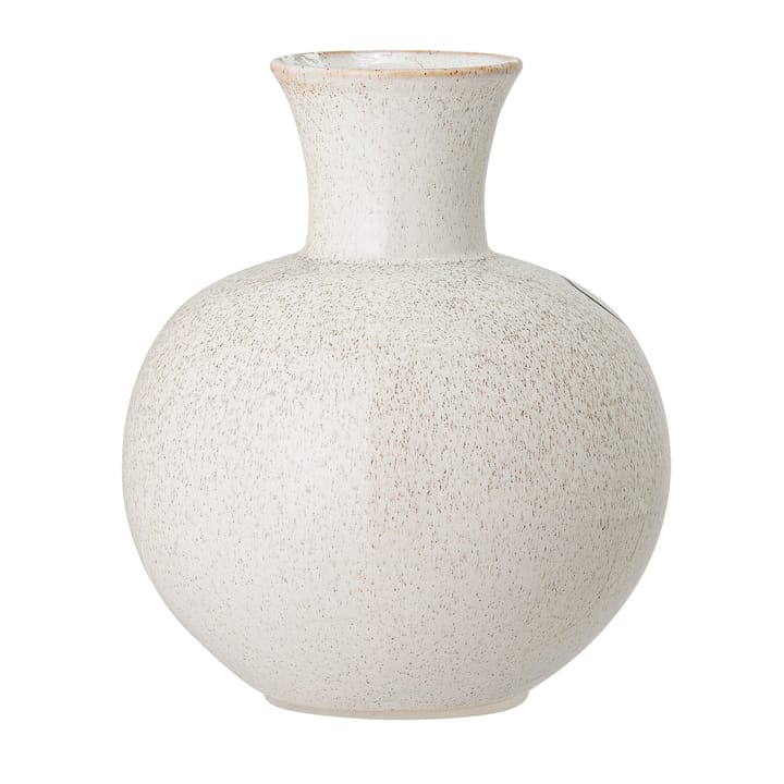 Bloomingville vase håndmalt 22,5 cm - Hvit - Bloomingville