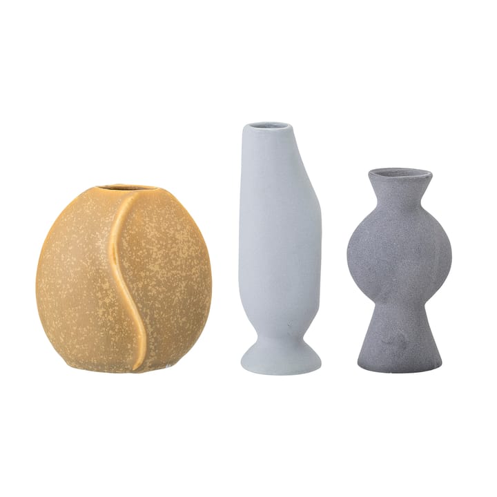 Bloomingville vase keramikk 3-stk. - Multi - Bloomingville