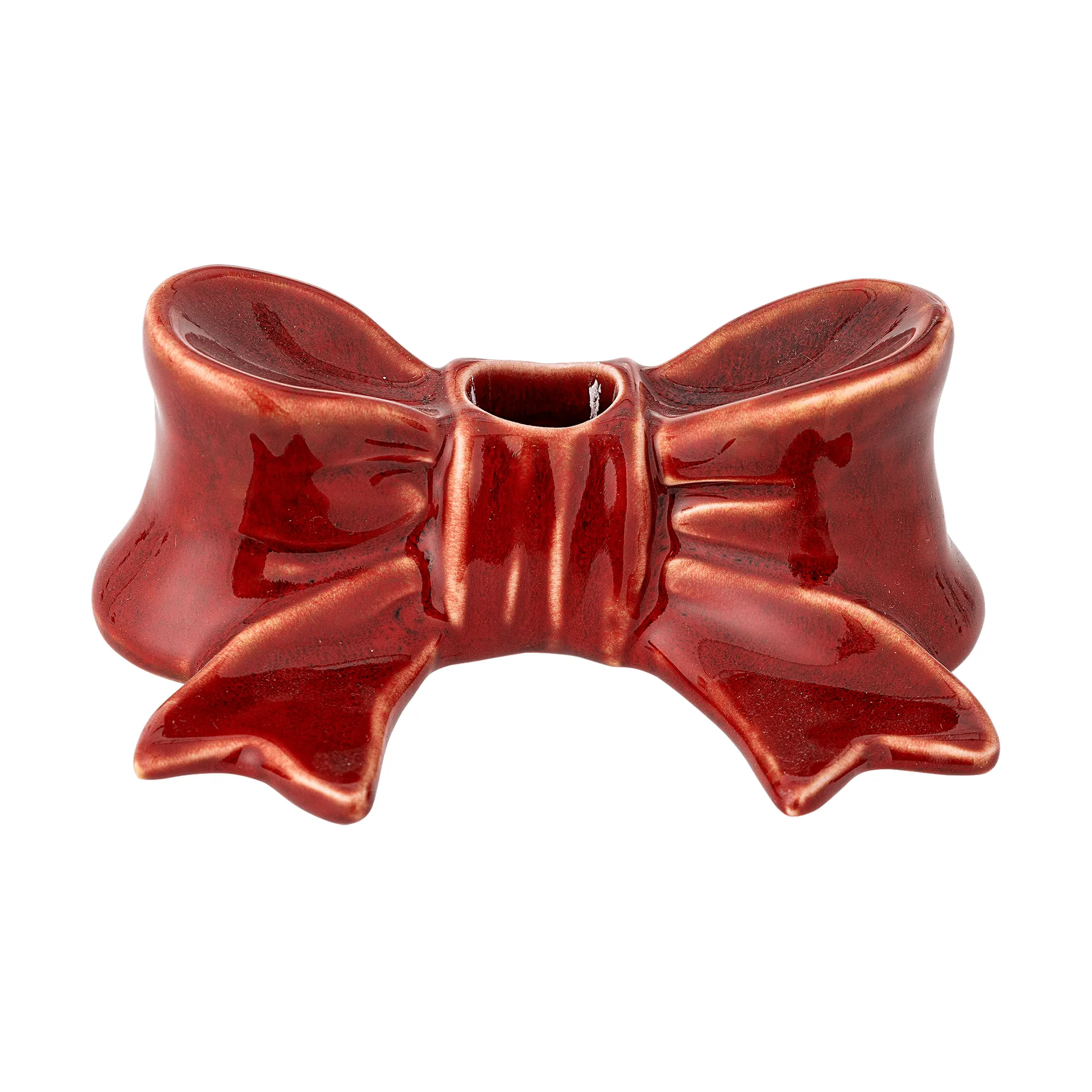 Bow lysestake, Rød, 11,5 cm Bloomingville