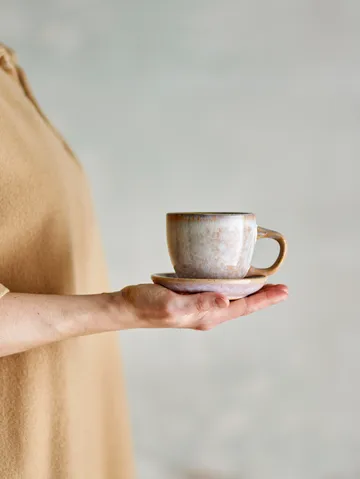 Brenta kopp med skål 4-pakning - Rose - Bloomingville