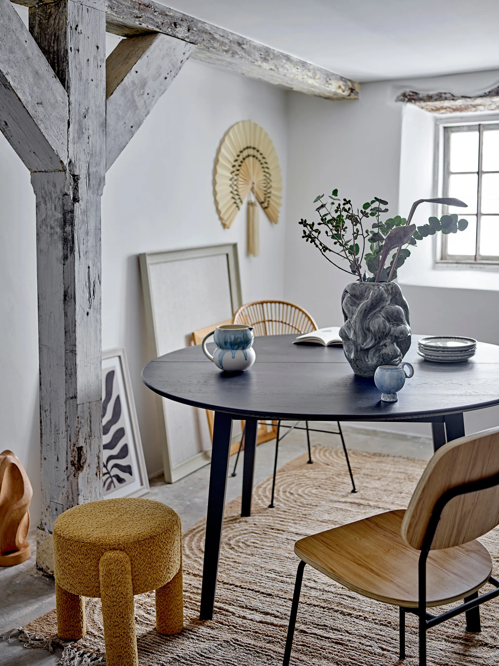 Bruno krakk Ø42 cm, Gul Bloomingville