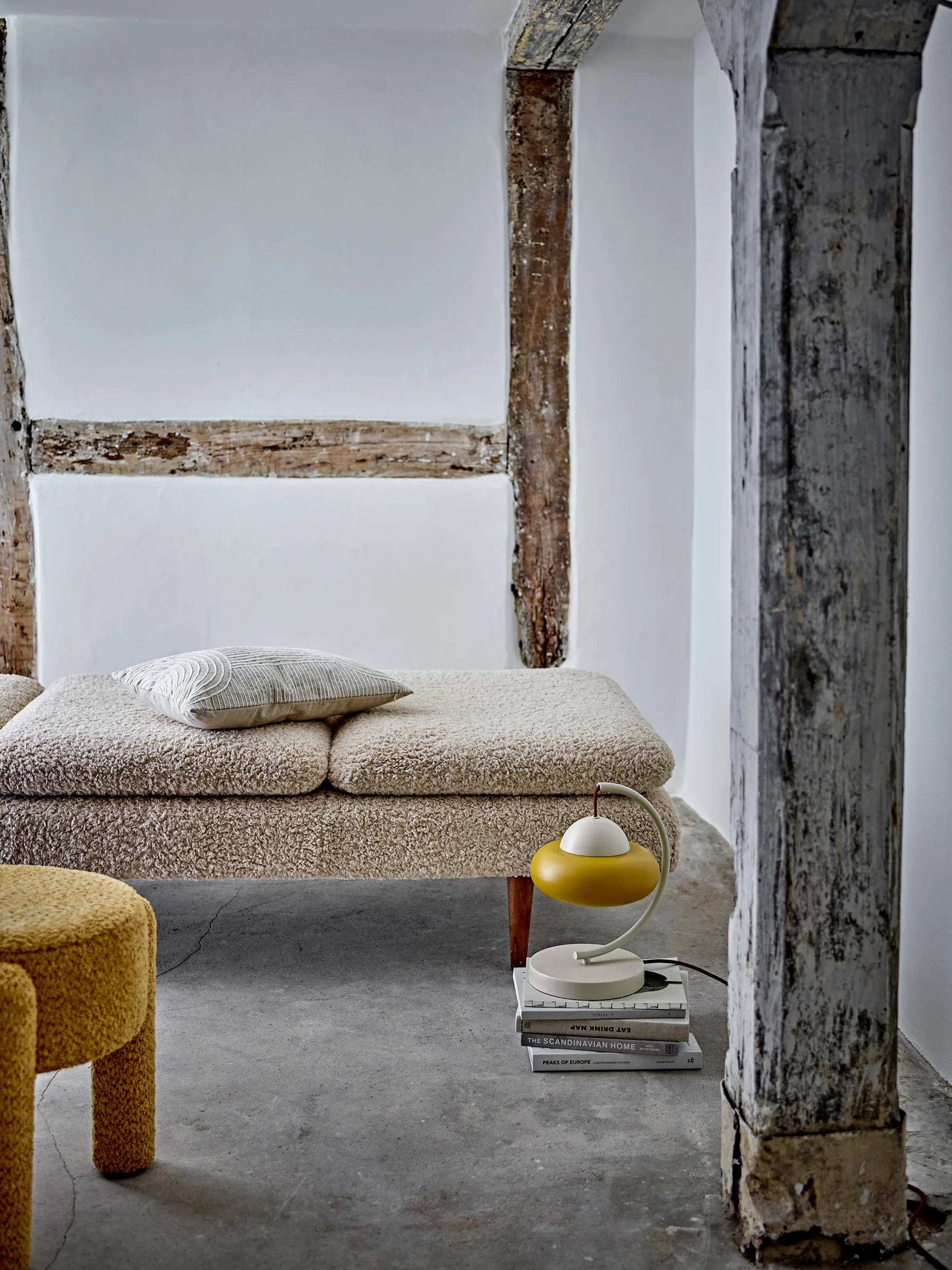 Bruno krakk Ø42 cm, Gul Bloomingville