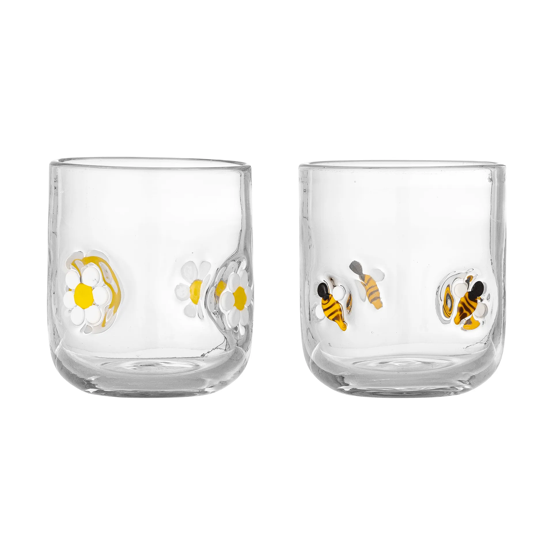 Buzz drikkeglass, Klar, 2 deler Bloomingville