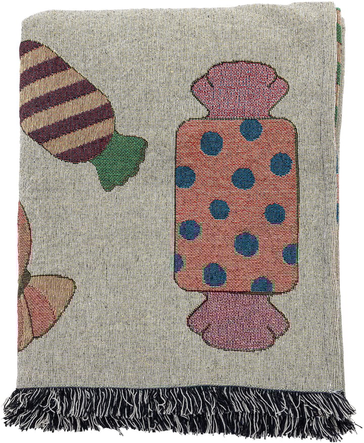 Caramella pledd 130x150 cm, Natur Bloomingville