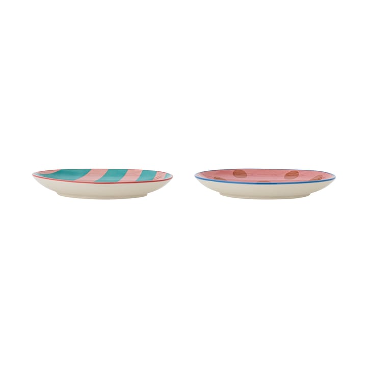 Caramella tallerken Ø16 cm 2 deler, Rosa Bloomingville