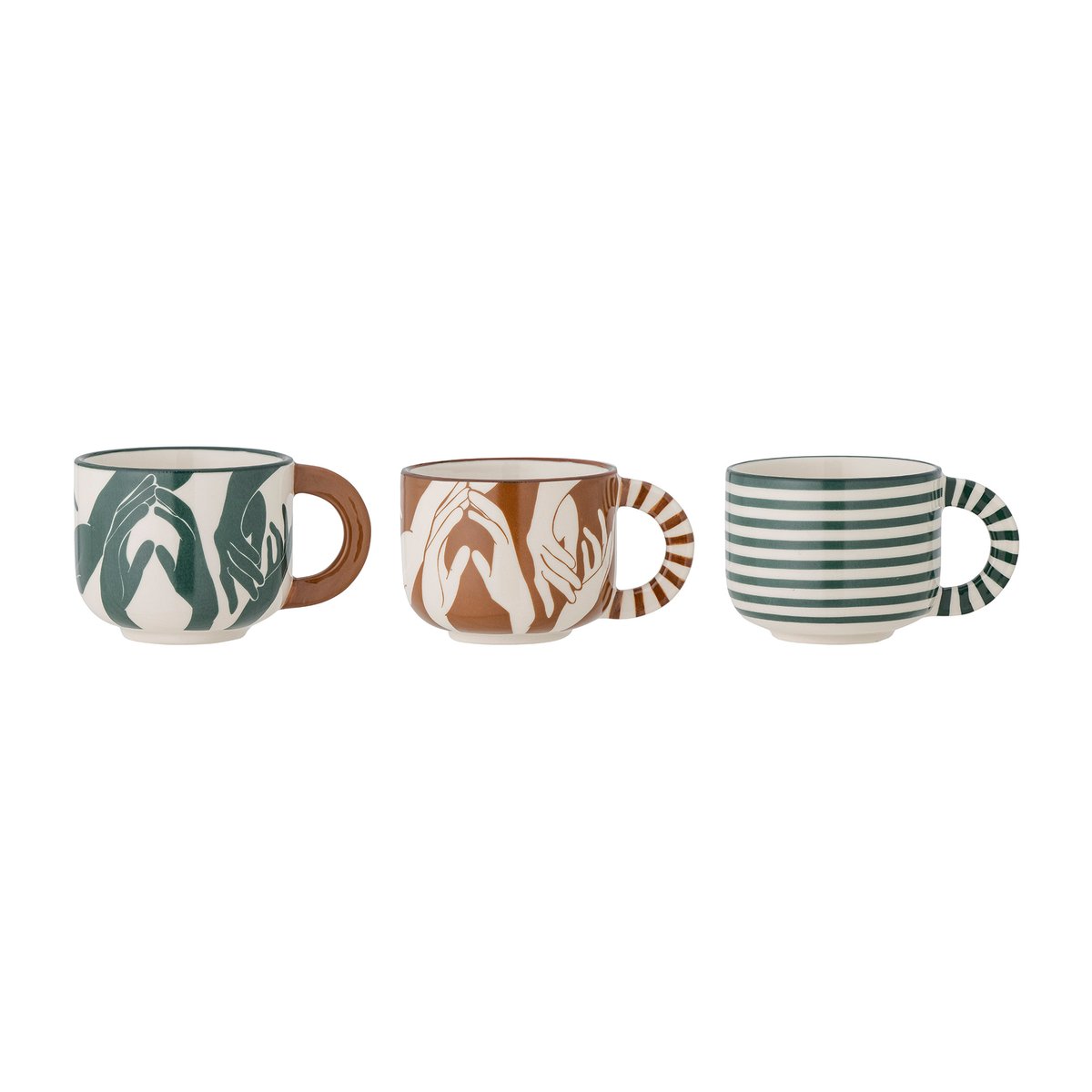 Bloomingville Carim kopp 6,5 cm 3 deler Multi