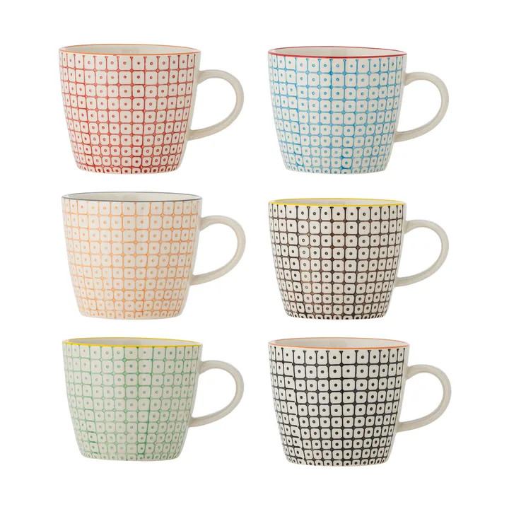 Carla krus - Multi, 6-pk - Bloomingville