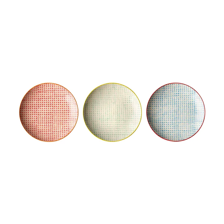 Carla tallerken 20 cm 3 deler 20 cm - Bloomingville