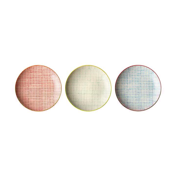Carla tallerken 20 cm 3 deler 25 cm - undefined - Bloomingville