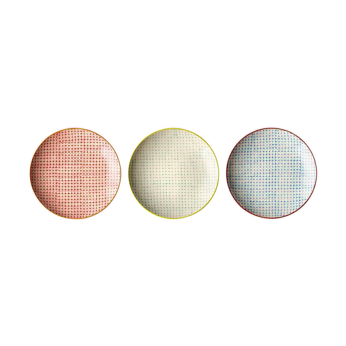Bloomingville Carla tallerken 20 cm 3 deler 25 cm 25 cm