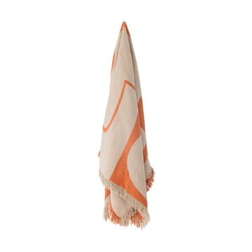 Caya pledd 130x160 cm - Oransje - Bloomingville