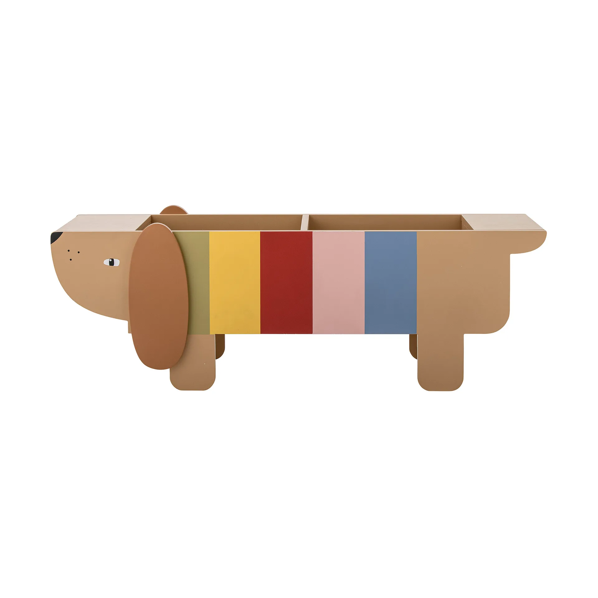 Charlie bokstativ, Brown-multi Bloomingville