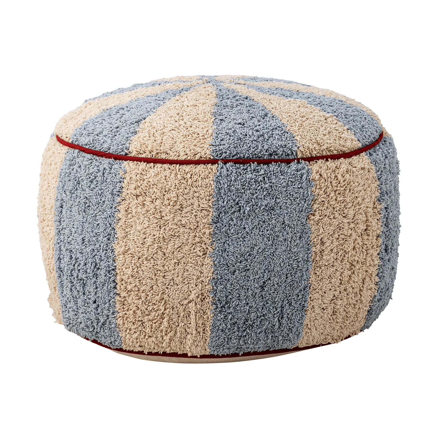 Charoline puff Ø 44 cm, Blå-hvit-rød Bloomingville