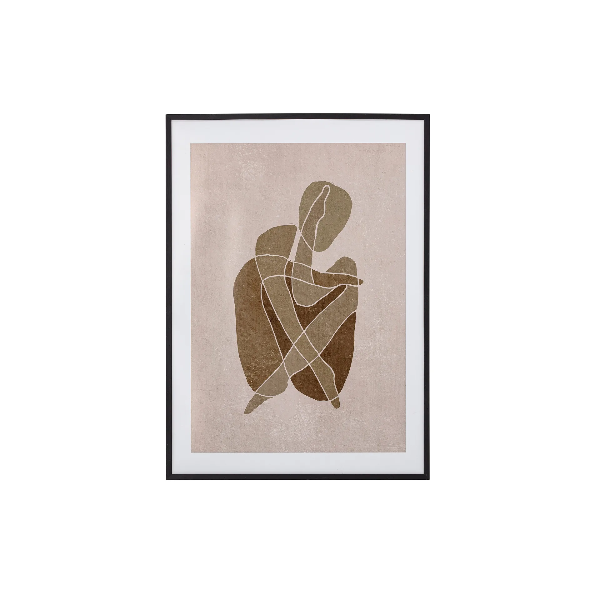 Chika tavla svart ramme, 52x72 cm Bloomingville