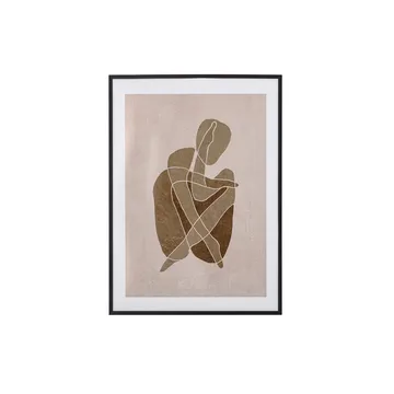 Chika tavla svart ramme - 52x72 cm - Bloomingville