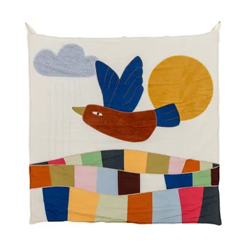 Colorine veggdekorasjon bomull 101x101 cm - Natur - Bloomingville