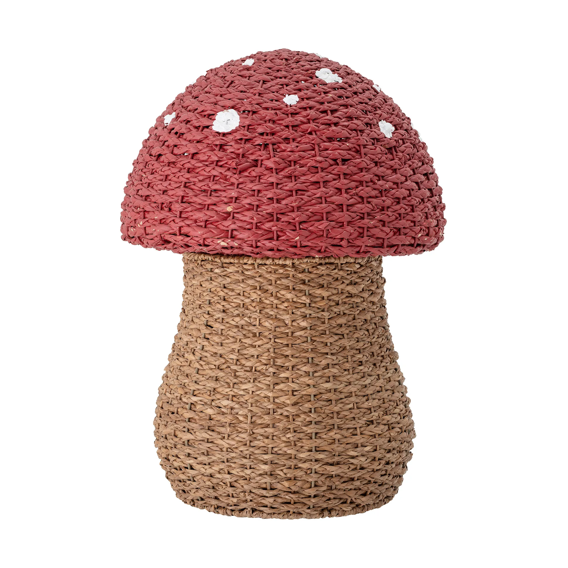 Corintha oppbevaringskurv med lokk Ø43x61 cm, Rød Bloomingville