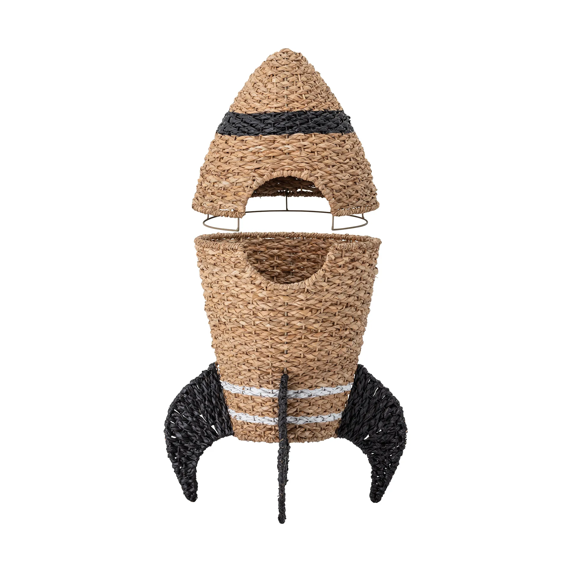 Cosmina oppbevaringskurv med lokk Ø40x68,5 cm, Natur Bloomingville