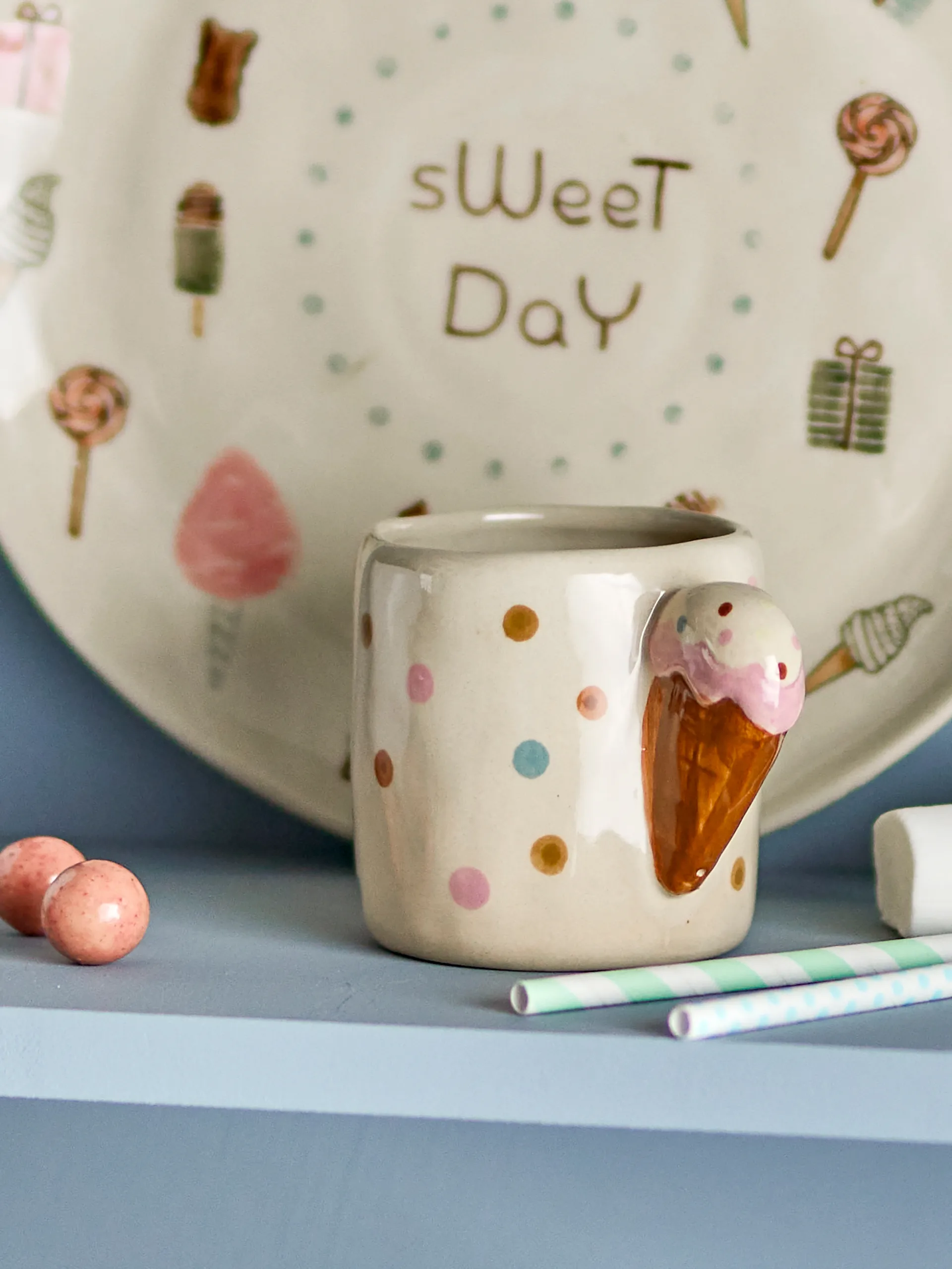 Creamy kopp 22,5 cl, Natur Bloomingville