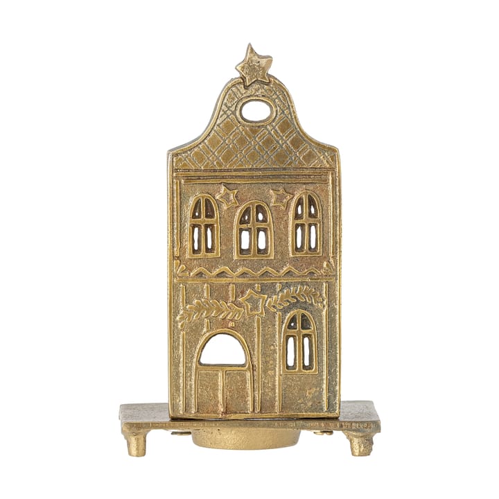 Crista telysholder 6x14 cm - Messing - Bloomingville
