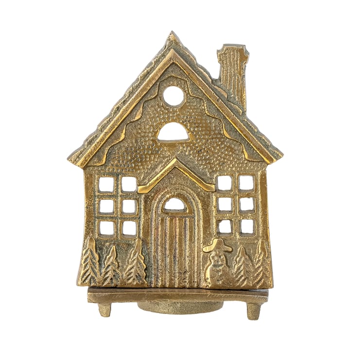 Crista telysholder 6x14 cm - Messing - Bloomingville
