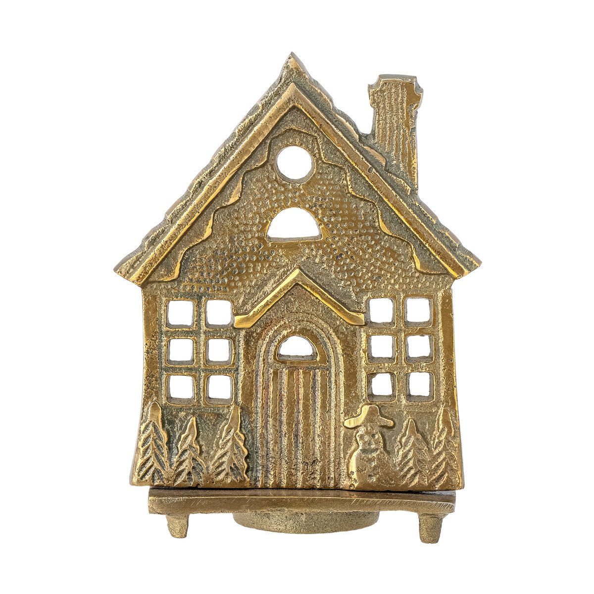 Bloomingville Crista telysholder 6x14 cm Messing