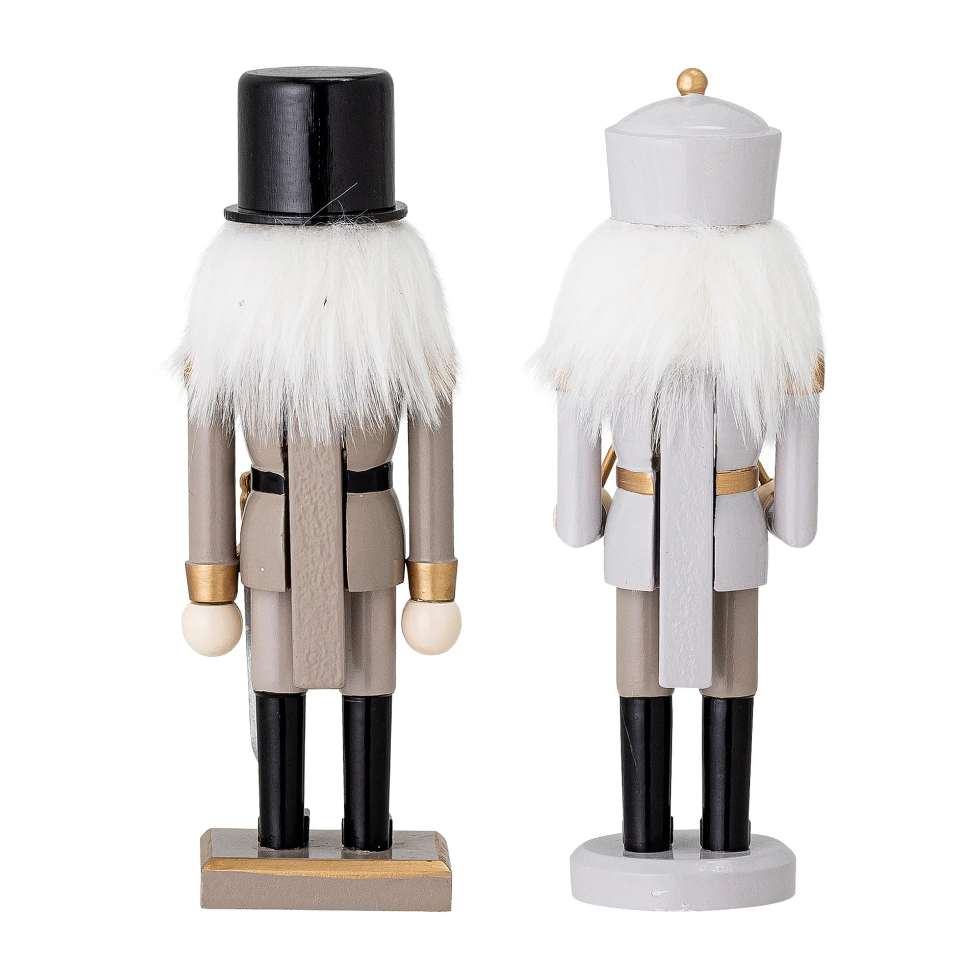 Darren nøtteknekker dekorasjon 20,5 cm 2 deler, Gold Bloomingville