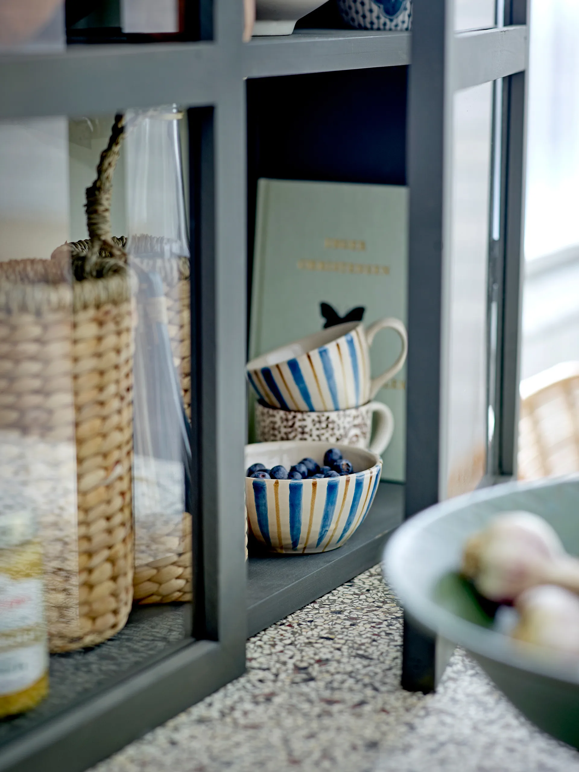 Derry kopp 5,5 cm, Blå Bloomingville