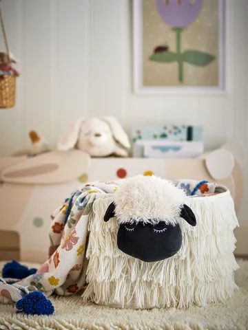 Dolly kurv 40x30 cm - Hvit - Bloomingville