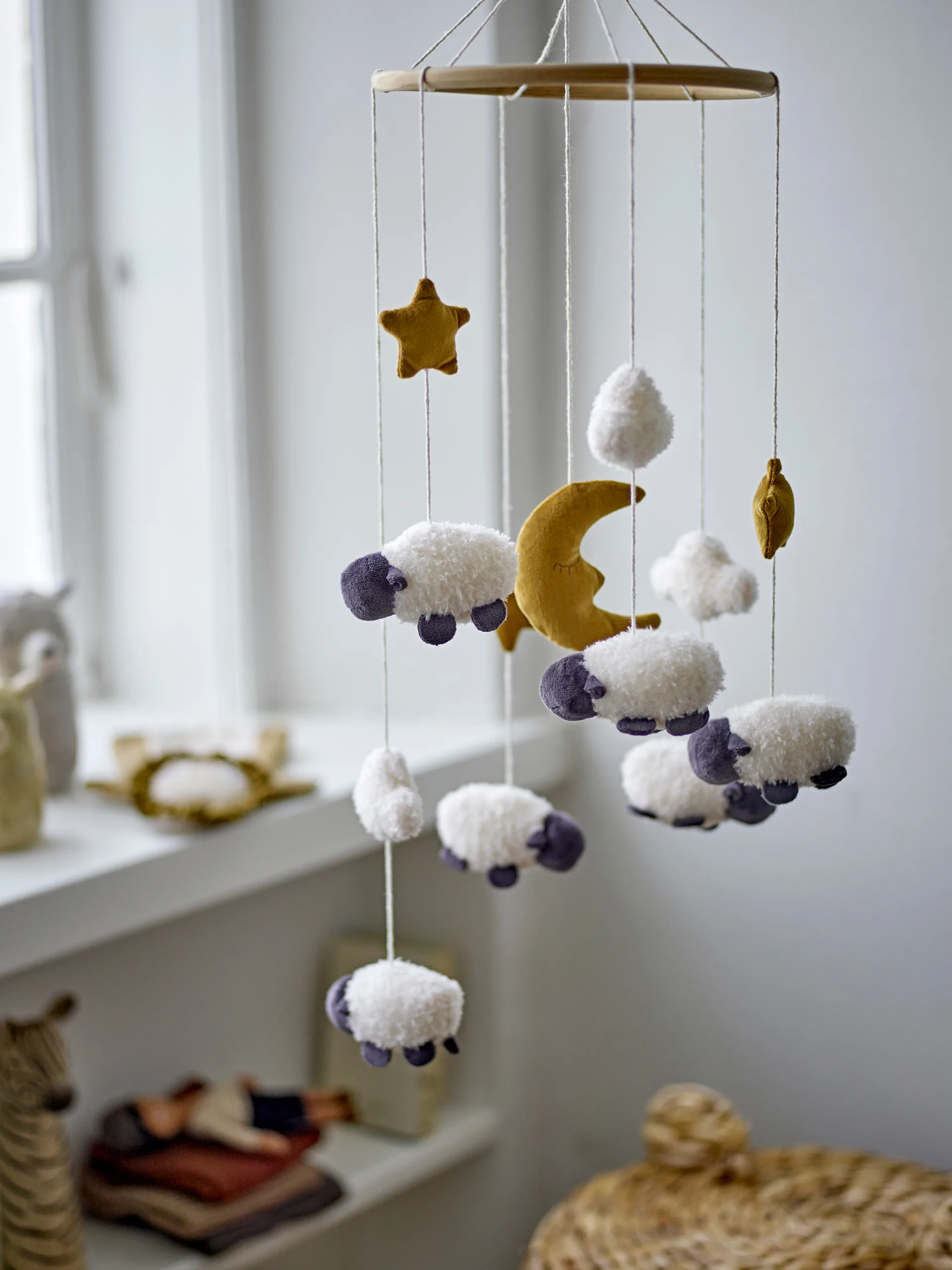 Dolly mobil 20x75 cm, Hvit Bloomingville