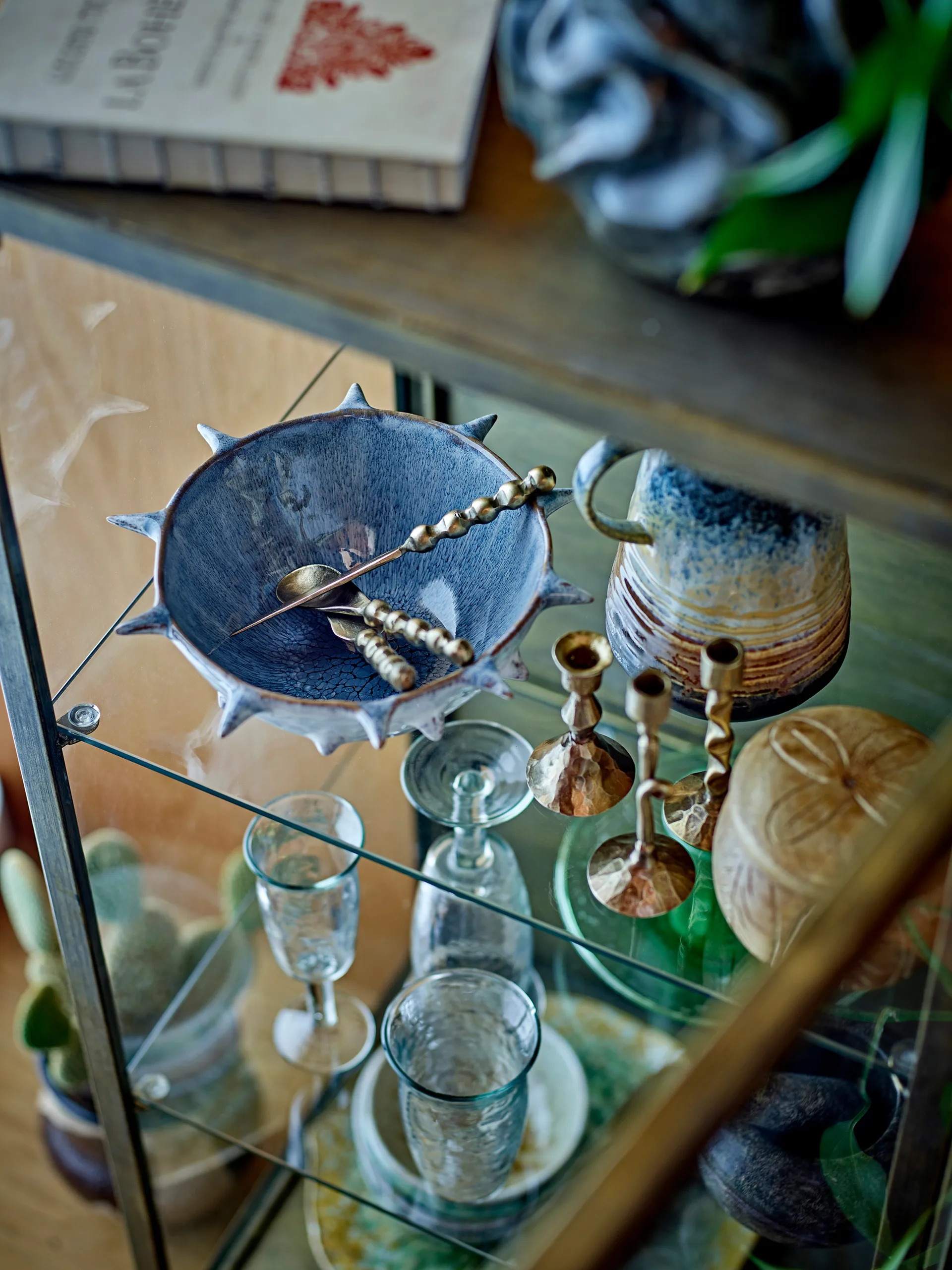 Edie skål Ø22,5 cm, Blå Bloomingville