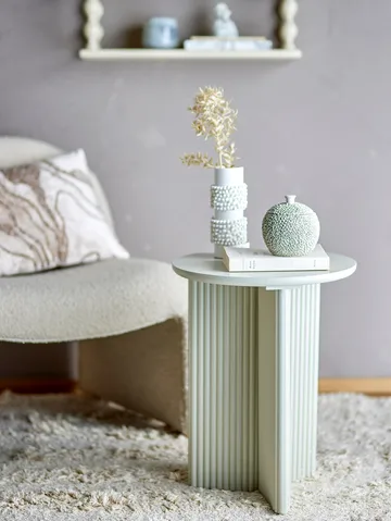 Edith sidebord Ø40 cm - Hvit - Bloomingville